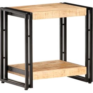 vidaXL Beistelltisch 40x30x40 cm Raues Mangoholz