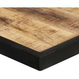 vidaXL Eettafel 180 cm ruw mangohout