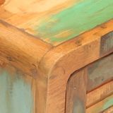 vidaXL - Nachtkastje - 40x30x50 - cm - massief - gerecycled - hout