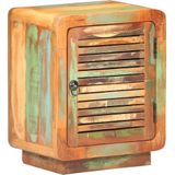 vidaXL - Nachtkastje - 40x30x50 - cm - massief - gerecycled - hout