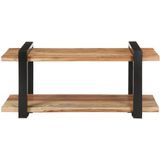 VidaXL TV-meubel 90x40x40 cm - Massief Acaciahout