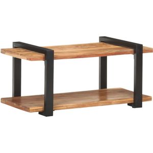 vidaXL TV-Schrank 90x40x40 cm Massivholz Akazie