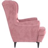 Vidaxl - Sessel Rosa Samt