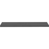 Vidaxl - Schweberegal Hochglanz-Grau 120x23,5x3,8 cm mdf