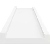 vidaXL - Fotoplanken - 2 Stuks - Wit - MDF