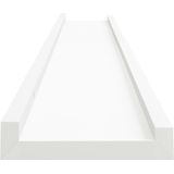 vidaXL - Fotoplanken - Wit - MDF - Set van 2