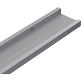 Vidaxl - Bilderleisten 2 Stk. Grau 40x9x3 cm mdf