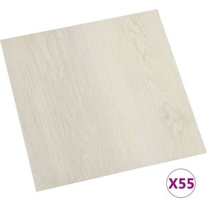 VidaXL-Vloerplanken-zelfklevend-55-st-5,11-m²-PVC-beige