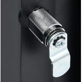 vidaXL - Netwerkkast - 6U - Zwart - Koudgewalst Staal - 600x450x375 mm