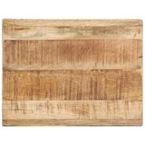 VidaXL Bijzettafel 40x30x50 cm - Massief Ruw Mangohout