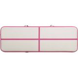 vidaXL-Gymnastiekmat-met-pomp-opblaasbaar-500x100x15-cm-PVC-roze