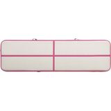 vidaXL-Gymnastiekmat-met-pomp-opblaasbaar-600x100x20-cm-PVC-roze