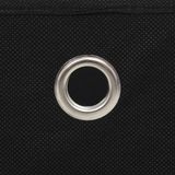 vidaXL - Opbergboxen - Zwart - Nonwoven Stof - Set van 10
