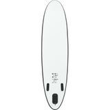 vidaXL Stand-up paddleboard opblaasbaar zwart en wit