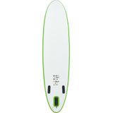 vidaXL Stand-up paddleboard opblaasbaar groen en wit