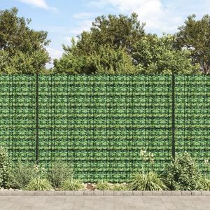 vidaXL Garten-Sichtschutz 4 Stk. PVC 35x0,19 m Grün