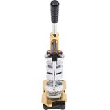 Vidaxl - Buttonmaschine mit 500 Button-Teilen 37 mm Drehstanze