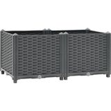 vidaXL Hochbeet 80x40x38 cm Polypropylen