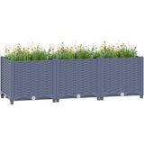 vidaXL Hochbeet 120x40x38 cm Polypropylen