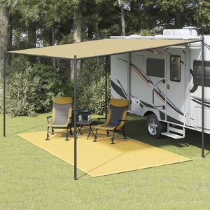 vidaXL - Tenttapijt - 250x350 - cm - beige