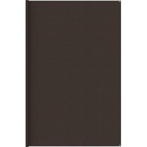 vidaXL - Tenttapijt - 400x400 - cm - bruin