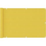 Vidaxl - Balkon-Sichtschutz,Balkonverkleidung Gelb 90x400 cm hdpe