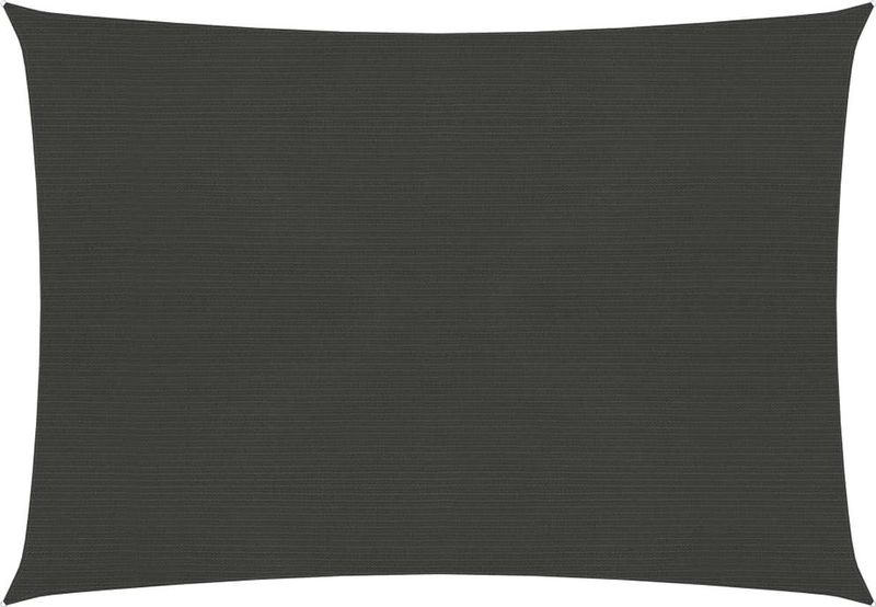 vidaXL Sonnensegel 160 g/m² Anthrazit 2,5x3,5 m HDPE