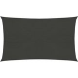 vidaXL Sonnensegel 160 g/m² Anthrazit 3x5 m HDPE