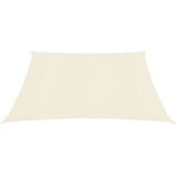 vidaXL Sonnensegel 160 g/m² Creme 6x6 m HDPE