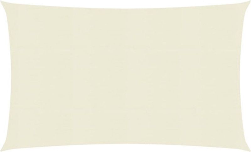 vidaXL Sonnensegel 160 g/m² Creme 2,5x4 m HDPE