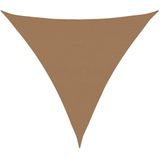 vidaXL Sonnensegel 160 g/m² Taupe 6x6x6 m HDPE