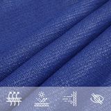 vidaXL Sonnensegel 160 g/m² Quadratisch Blau 7x7 m HDPE