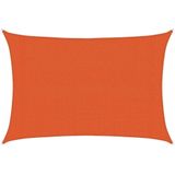 vidaXL Sonnensegel 160 g/m² Rechteckig Orange 3x4,5 m HDPE