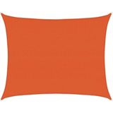 vidaXL Sonnensegel 160 g/m² Rechteckig Orange 6x8 m HDPE