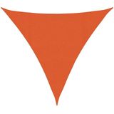 vidaXL Sonnensegel 160 g/m² Orange 4x4x4 m HDPE
