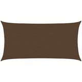 vidaXL Sonnensegel 160 g/m² Braun 3x6 m HDPE