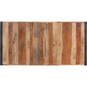 VidaXL Eettafel 180x90x75 cm Massief Hout - Sheesham Afwerking