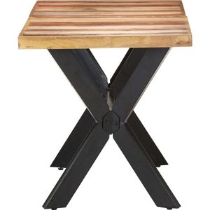 Esstisch 140x70x75 cm Massivholz Honigfarben Vidaxl