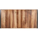vidaXL Salontafel 180x90x40 cm massief hout met sheesham afwerking