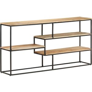 vidaXL Sideboard 150x30x75 cm Raues Mangoholz
