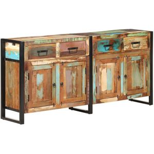 Vidaxl - Sideboard 172x35x80 cm Altholz Massiv