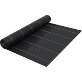 Unkrautfolie Schwarz 1x200 m pp Vidaxl