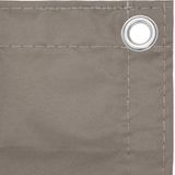 vidaXL Balkon-Sichtschutz Taupe 120x600 cm Oxford-Gewebe