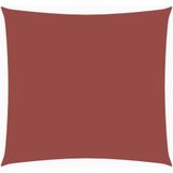 vidaXL Sonnensegel Oxford-Gewebe Quadratisch 5x5 m Terrakotta-Rot