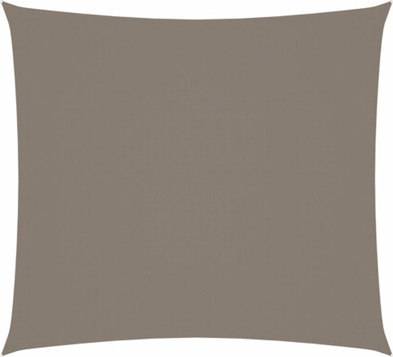 vidaXL Sonnensegel Oxford-Gewebe Rechteckig 2,5x3 m Taupe