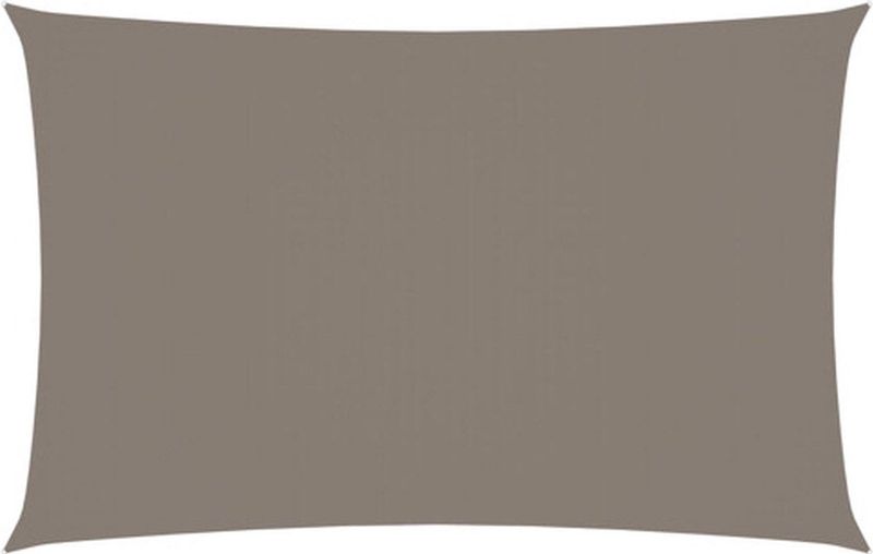 vidaXL Sonnensegel Oxford-Gewebe Rechteckig 4x7 m Taupe