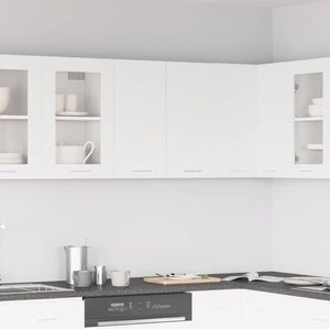 vidaXL Hängeschrank Lyon Weiß 60x31x60 cm Holzwerkstoff
