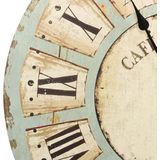 Wandklok - Meerkleurig - MDF - Diameter 60 cm