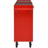 VidaXL-Gereedschapswagen-met-10-lade - taal-rood