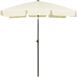 VidaXL Strandparasol 180x120 cm - Zandgeel
